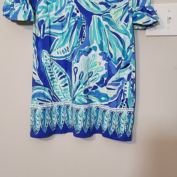 Lilly Pulitzer Sophie Ruffle Dress S - Picture 3 of 8